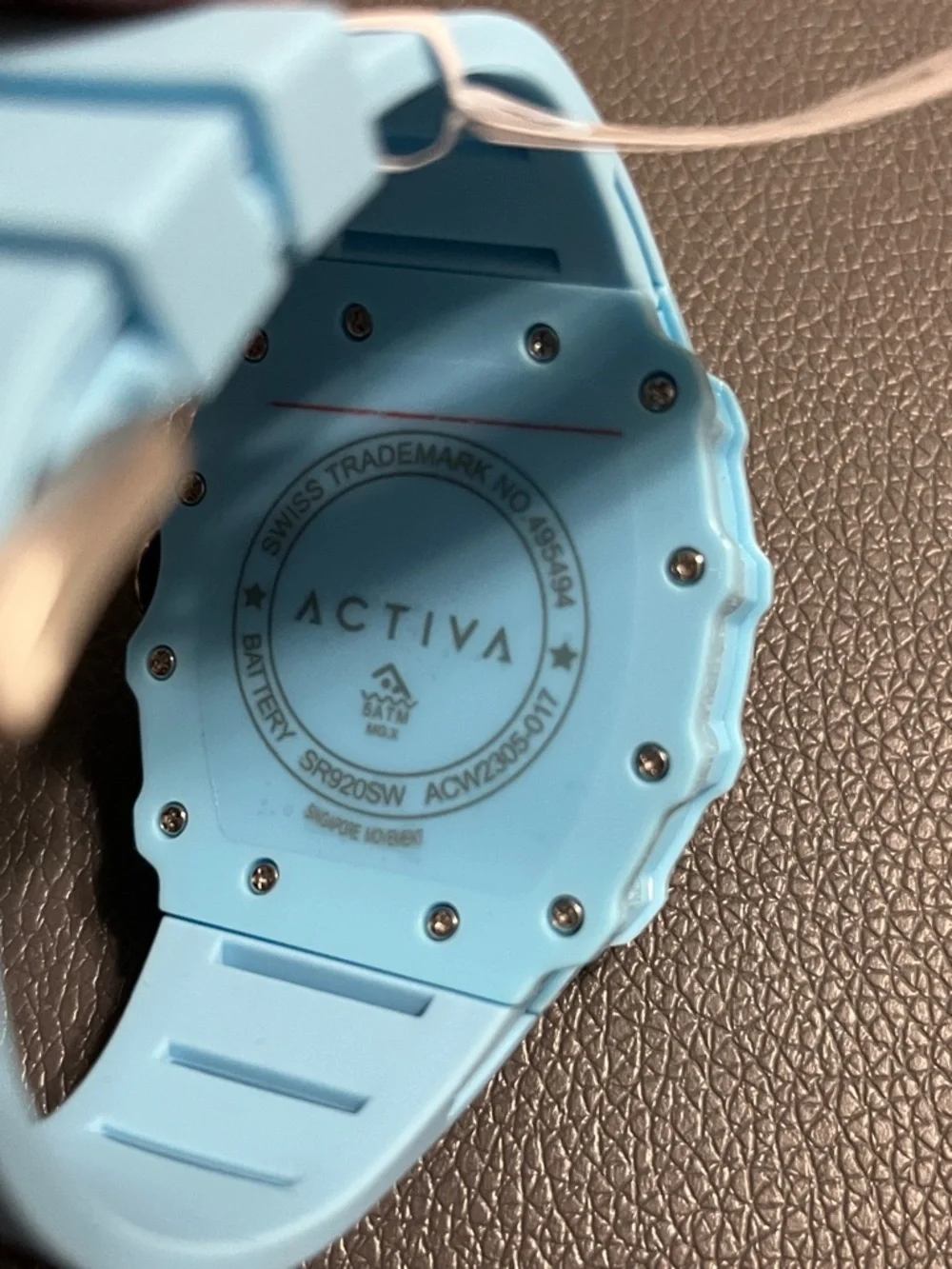 Activa Men's Watch w/ Skeleton Dial - 44.3mm, Blue ACW 2305-019